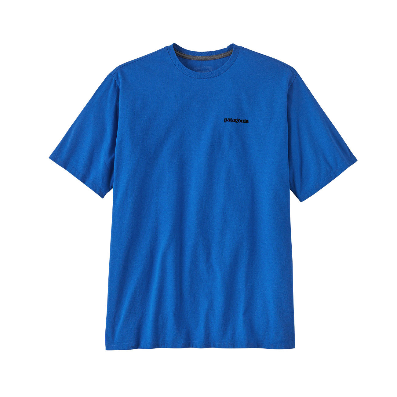PATAGONIA T-Shirt Logo Responsibili-Tee Uomo Outline Vessel Blue 38504 POLV P6 OUTILINE VESSEL BLUE 