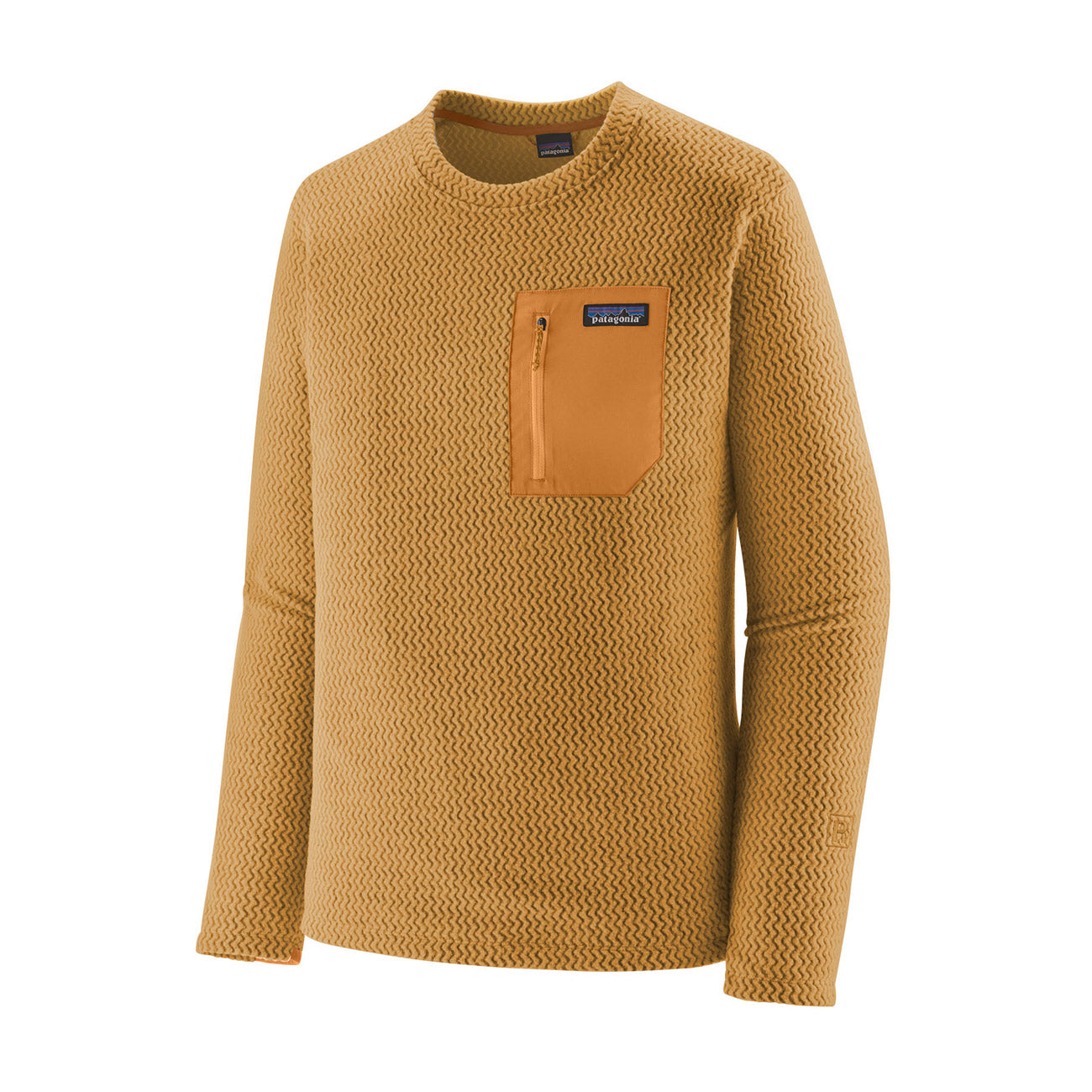 PATAGONIA Pile R1 Air Crew Uomo Pufferfish Gold 40235 PFGD PUFFERFISH GOLD 