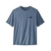 PATAGONIA Tshirt Cool Daily Graphic Uomo Skyline Utility Blue 45235 SKUX SKYLINE UTILITY BLUE 