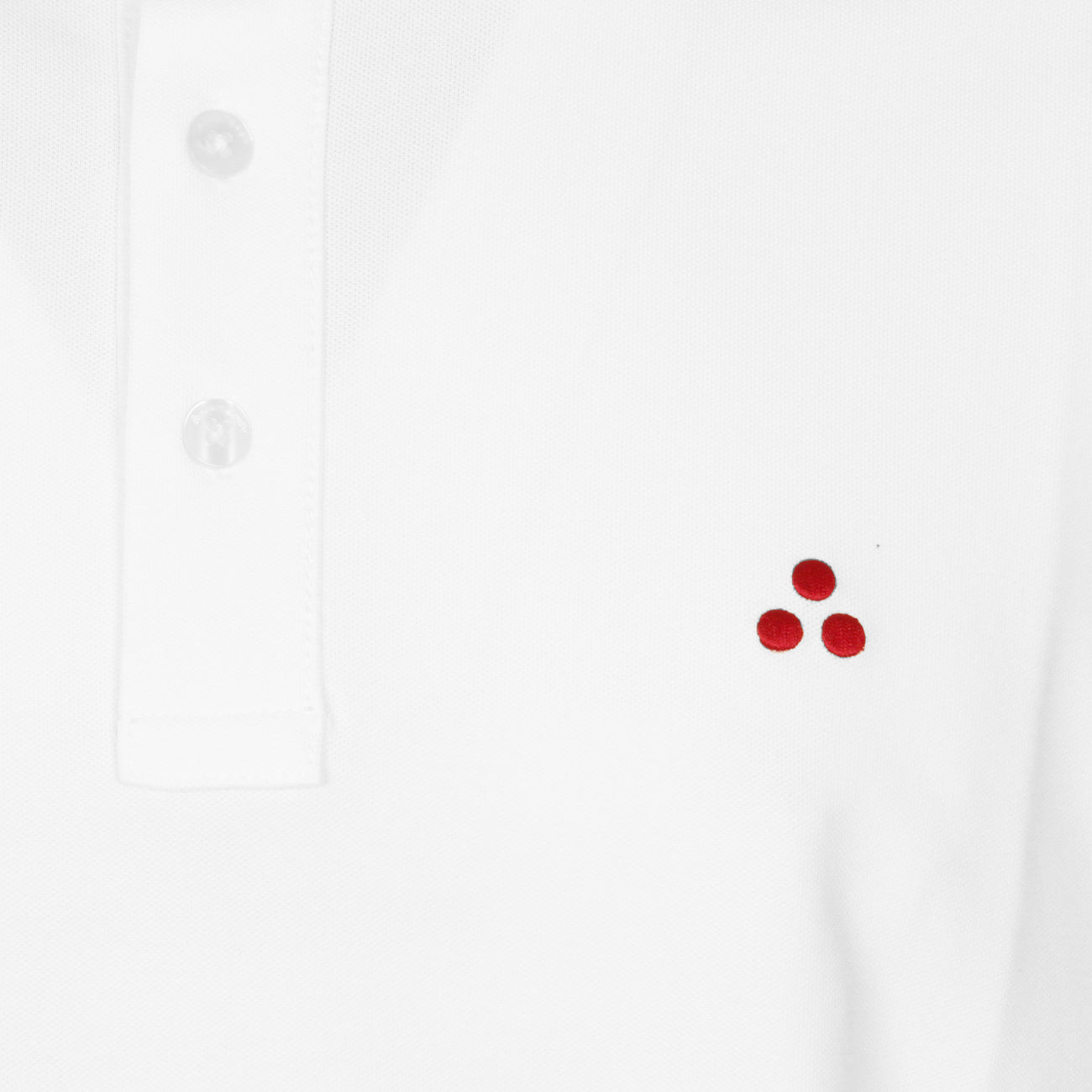 PEUTEREY Polo In Piquet Stretch Uomo Bianco PEU516199012184 730 BIANCO 