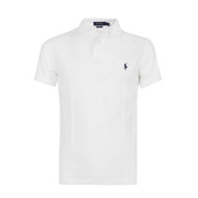 POLO RALPH LAUREN Polo 2-Bottons Slim In Cotone Uomo Bianco 710548797 001 WHITE 