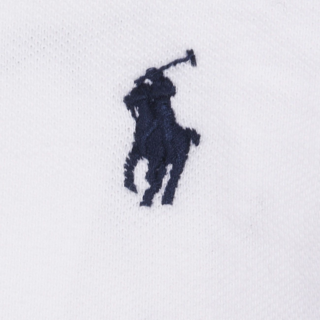 POLO RALPH LAUREN Polo 2-Bottons Slim In Cotone Uomo Bianco 710548797 001 WHITE 