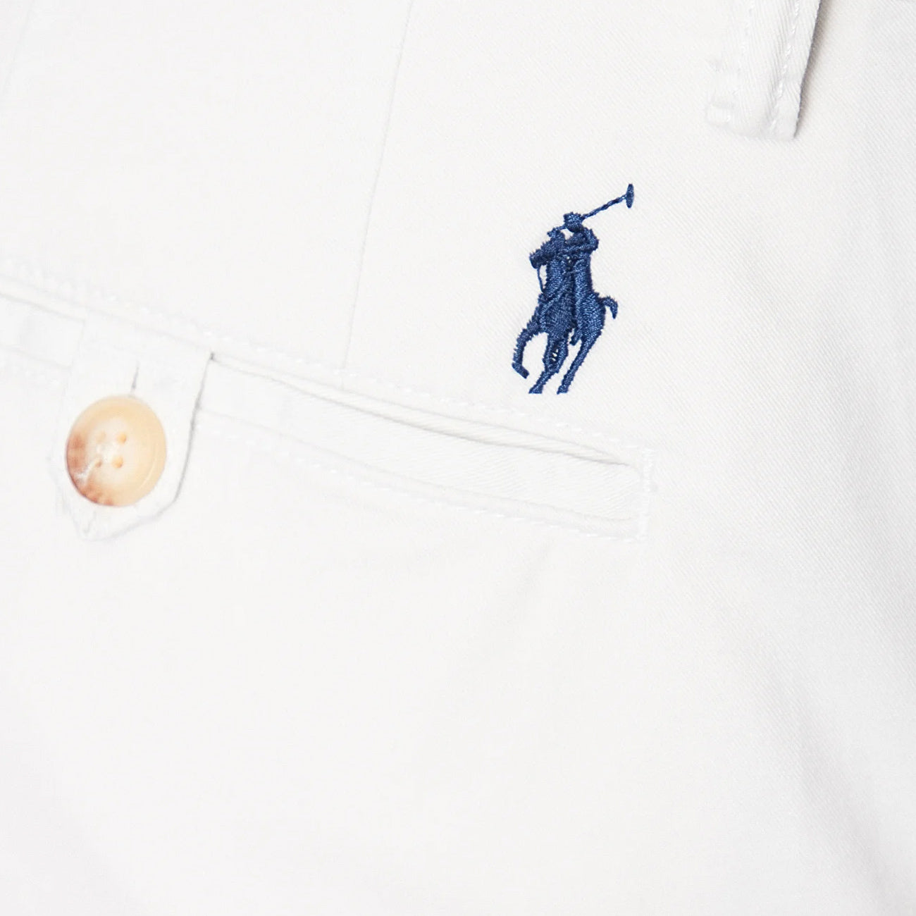POLO RALPH LAUREN Bermuda Flat Chino Uomo Deckwash White 710799213 031 DECKWASH WHITE 