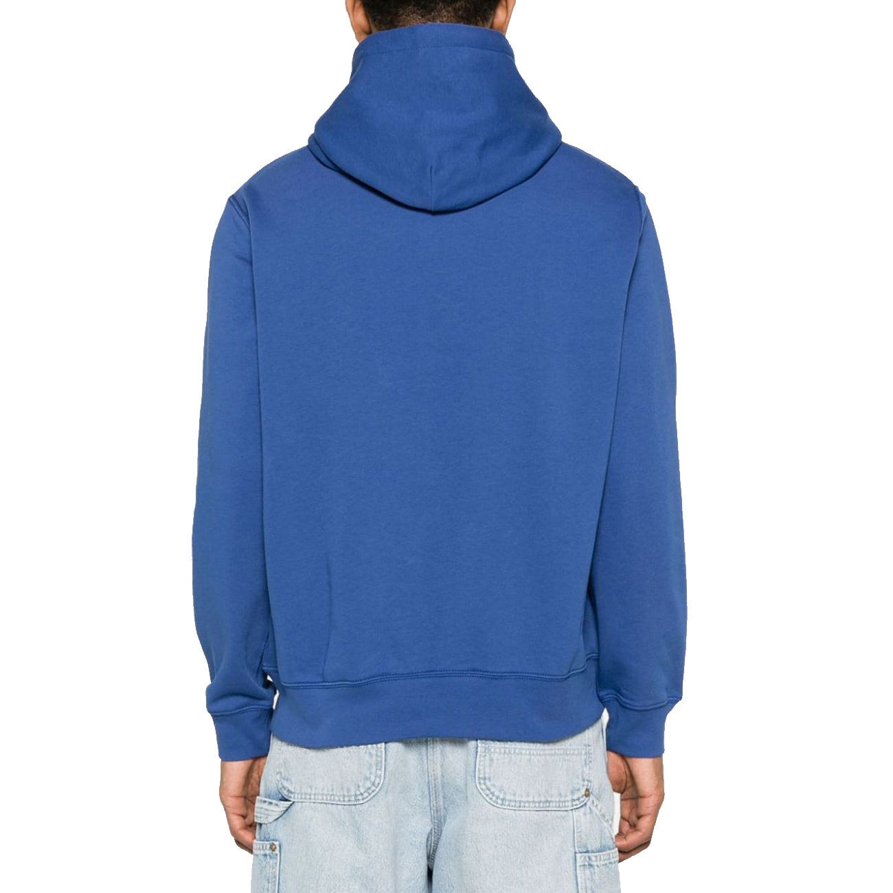 POLO RALPH LAUREN Felpa Orsetto Patch Uomo Beach Royal 710853309 033 SP24 BEACH ROYAL HRTG 