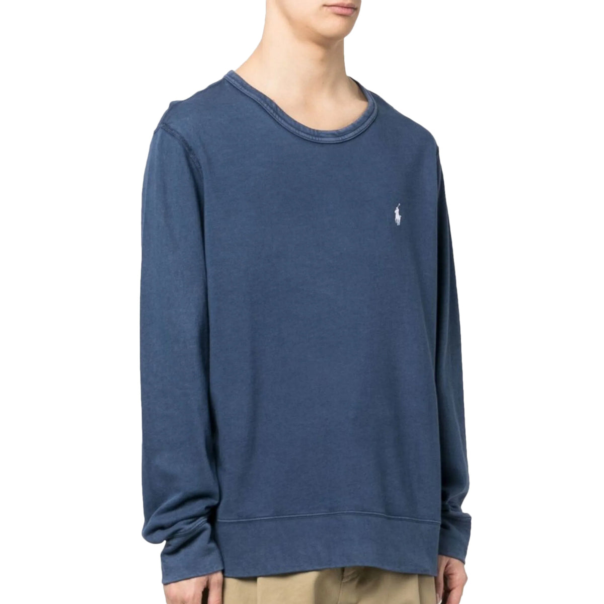 POLO RALPH LAUREN Felpa Girocollo Uomo Newport Navy 710899996 001 NEWPORT NAVY 