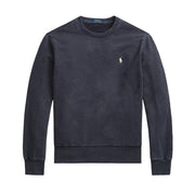 POLO RALPH LAUREN Felpa Girocollo Uomo Faded Black Canvas 710916689 006 FADED BLACK CANVAS 