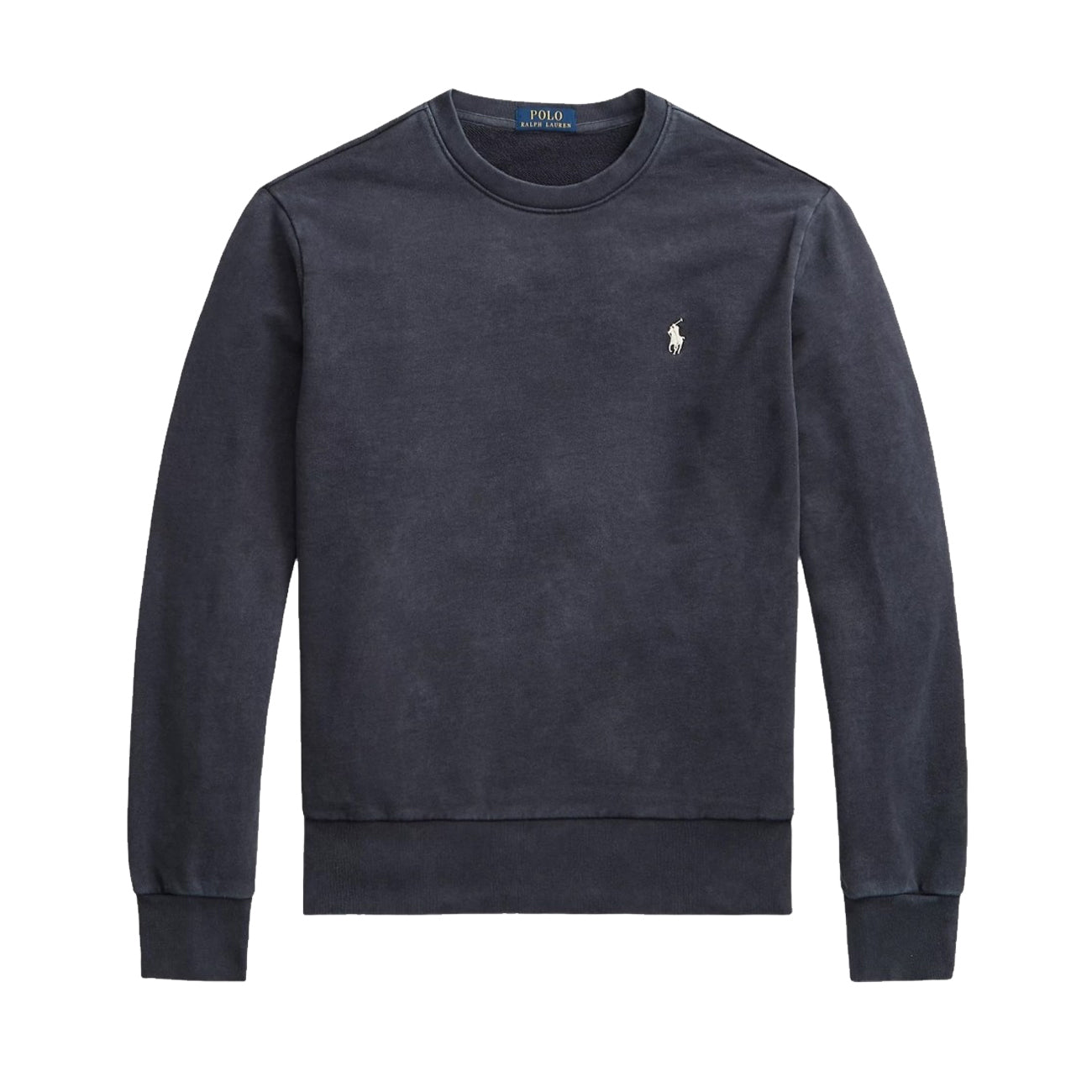 POLO RALPH LAUREN Felpa Girocollo Uomo Faded Black Canvas 710916689 006 FADED BLACK CANVAS 