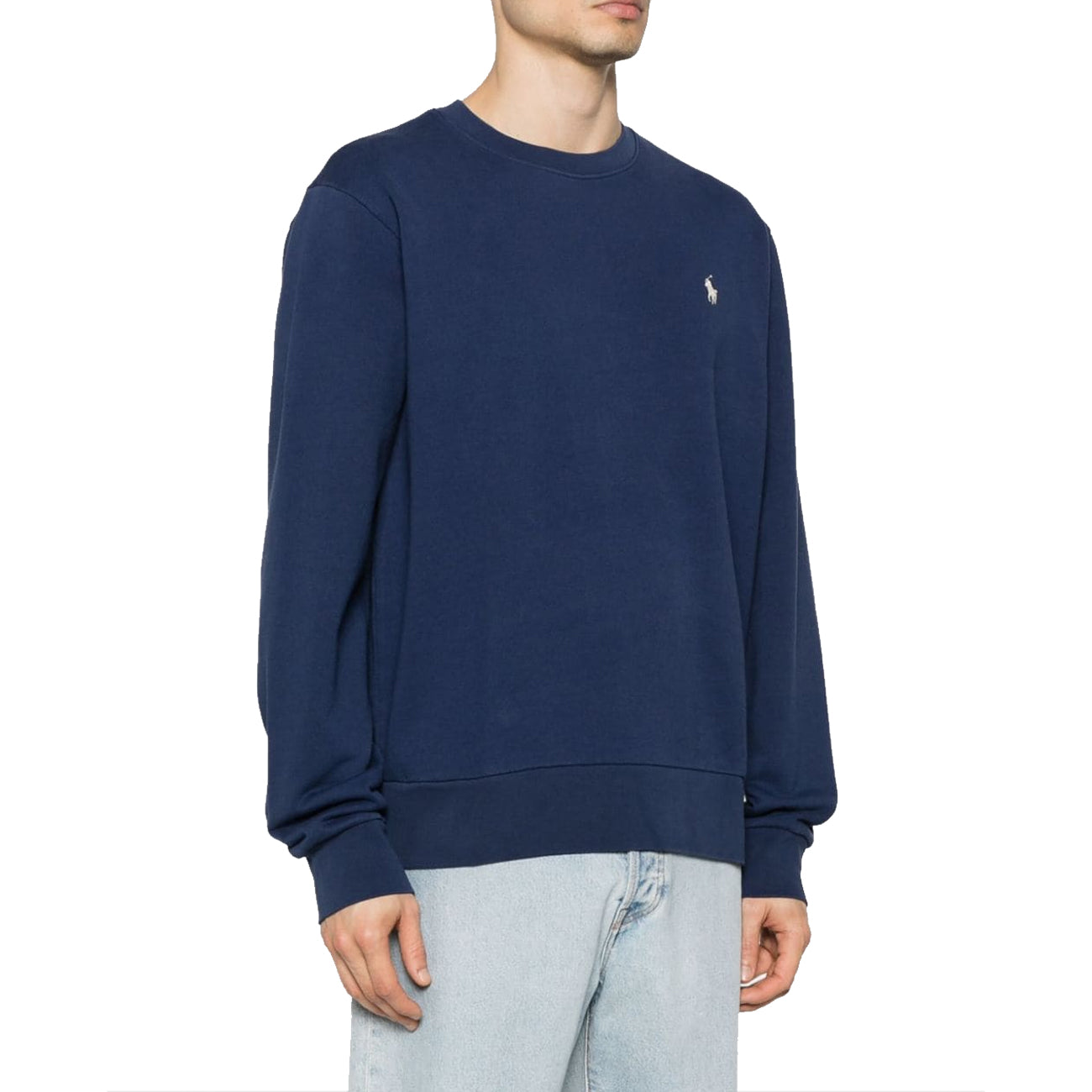 POLO RALPH LAUREN Felpa Girocollo Uomo Cruise Navy 710916689 017 CRUISE NAVY 