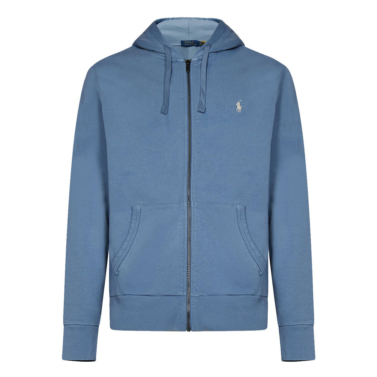 POLO RALPH LAUREN Felpa Full Zip Uomo Channel Blue 710916692 007 CHANNEL BLUE 