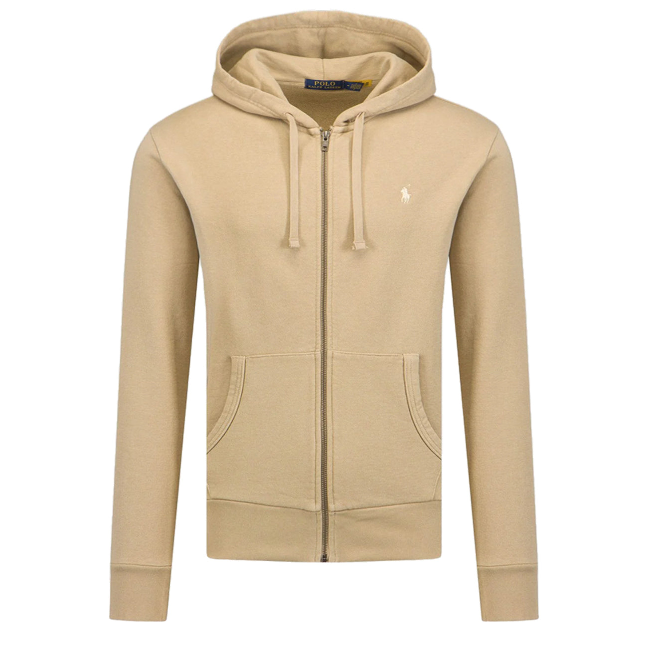 POLO RALPH LAUREN Felpa Full Zip Uomo Costal Beige 710916692 013 COASTAL BEIGE 