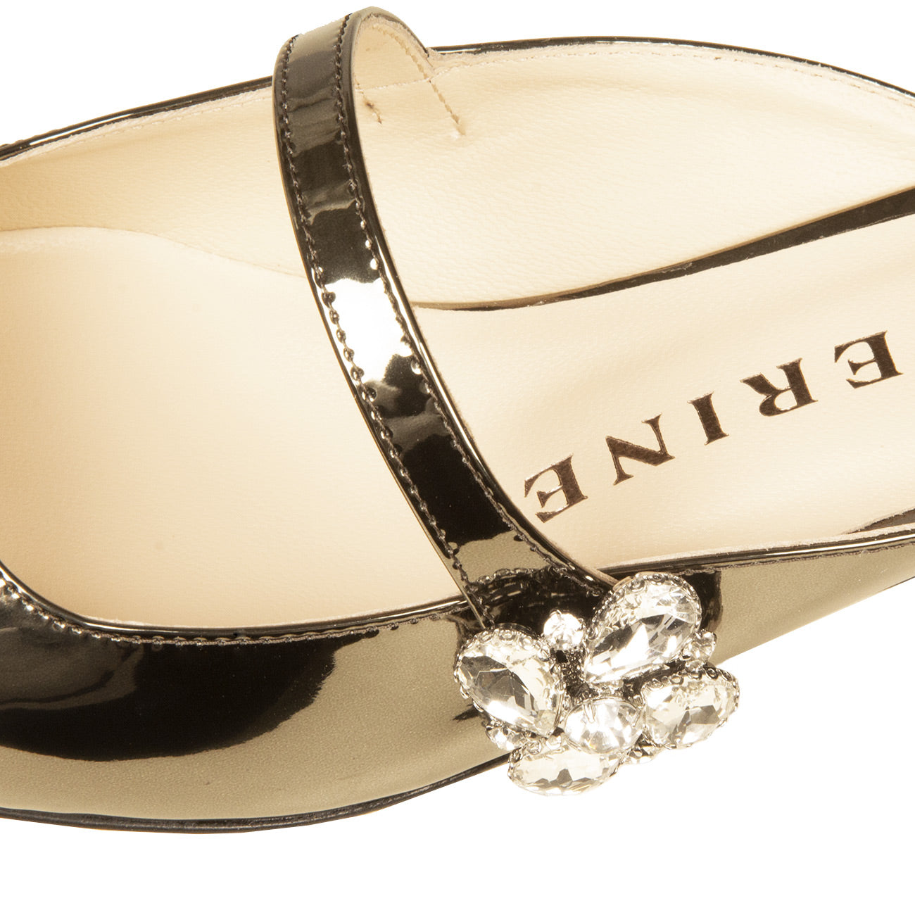 PROSPERINE Sabot Specchio Donna Canna Di Fucile Strass 2476/002 CANNA DI FUCILE+STRASS 