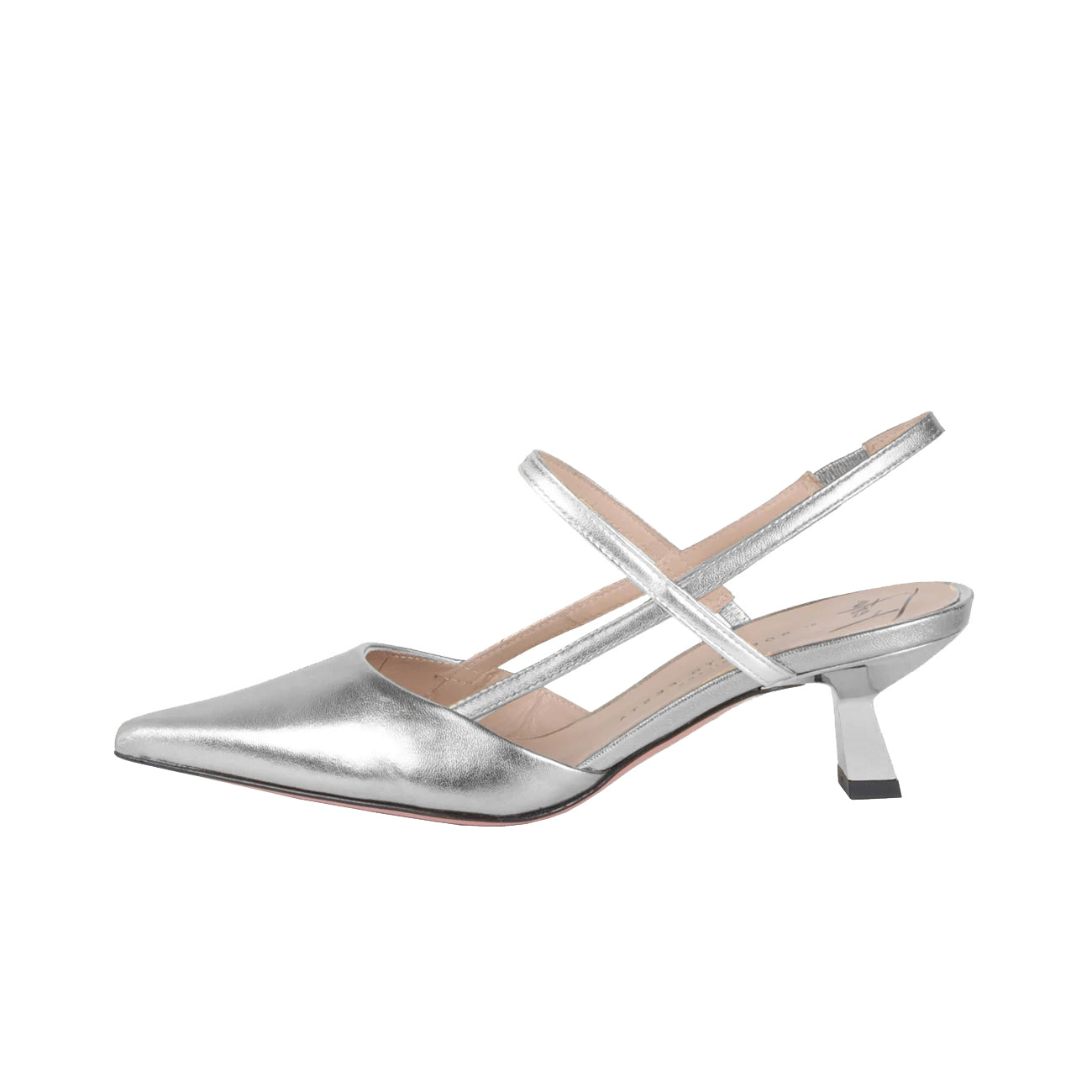 ROBERTO FESTA Chanel Amai Slingback Donna Silver AMAI 164 SILVER 