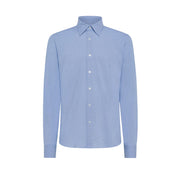 RRD Camicia Oxford Jacquard Uomo Celeste 24253 V60 