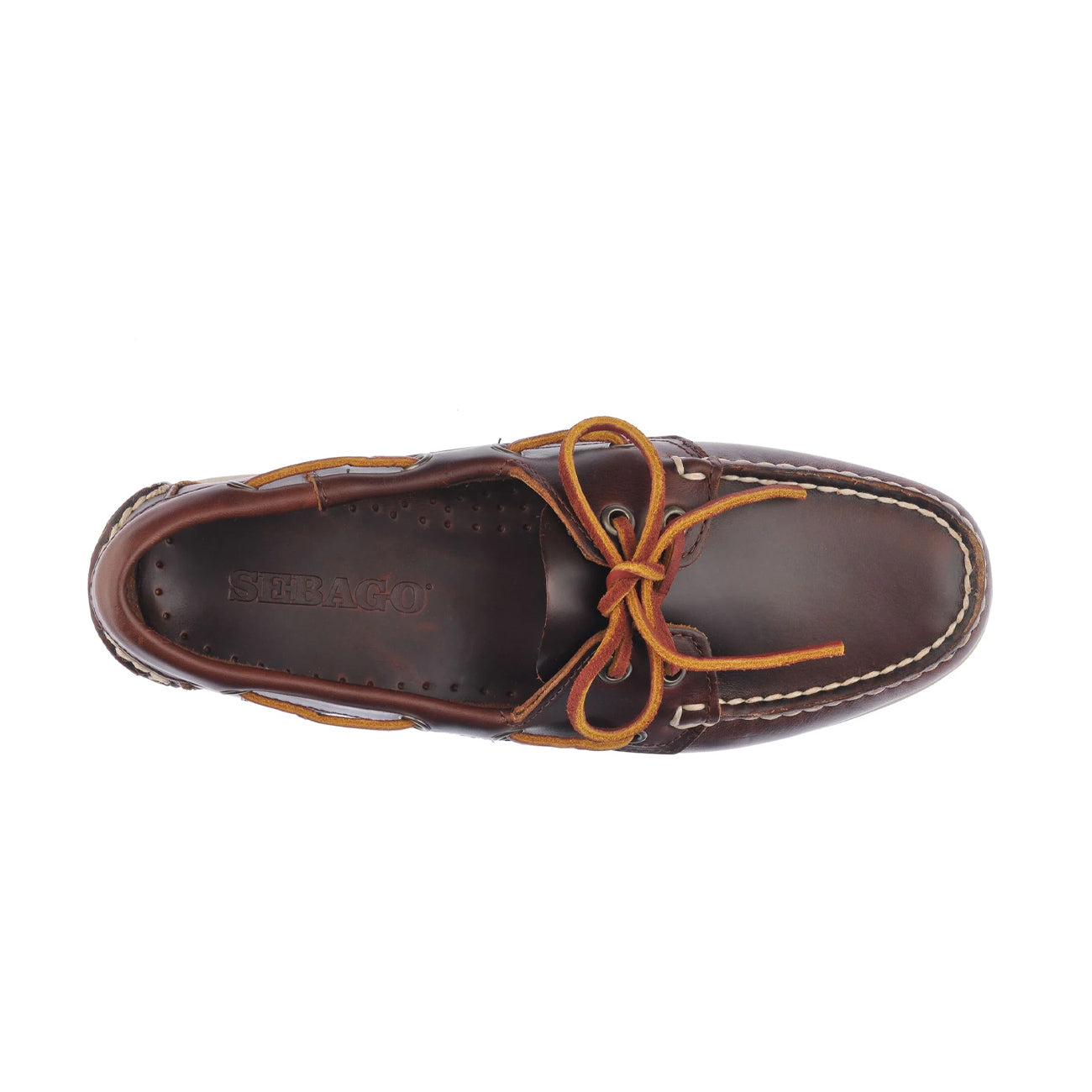 SEBAGO Stringate Docksides Portland Donna Brown 731114W 900 BROWN 