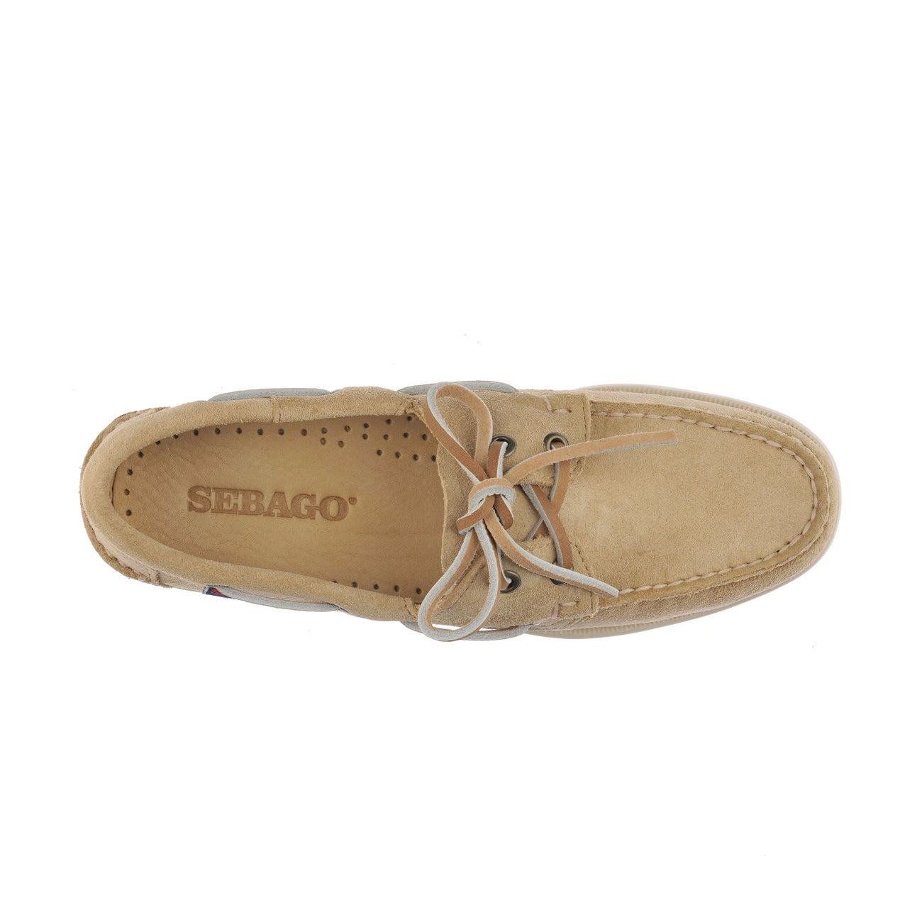 SEBAGO Stringate Portland Flesh Out Camoscio Donna Beige Camel 781111W 906 BEIGE CAMEL 