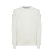 SUN68 Pull Round Vintage Uomo Bianco K34118 31 BIANCO 