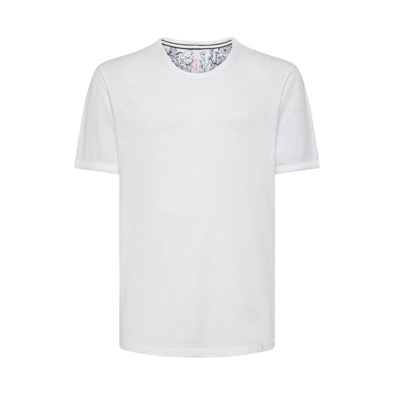 SUN68 T-Shirt Round Bottom Uomo Bianco T34118 31 BIANCO 