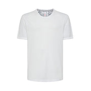 SUN68 T-Shirt Round Bottom Uomo Bianco T34118 31 BIANCO 