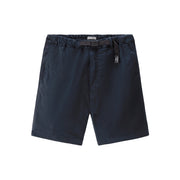 WOOLRICH Shorts Easy Uomo Melton Blue CFWOSH0038MRUT3343 3989 MELTON BLUE 