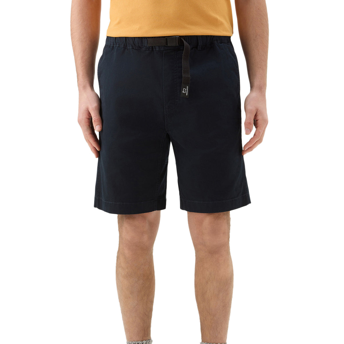 WOOLRICH Shorts Easy Uomo Melton Blue CFWOSH0038MRUT3343 3989 MELTON BLUE 