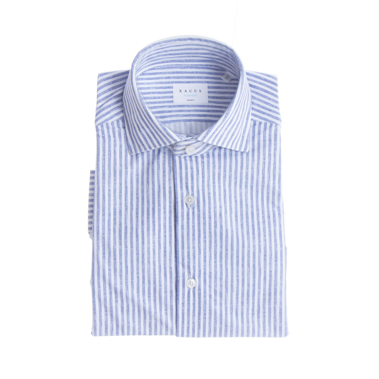 XACUS Camicia Active Uomo Bianco Azzurro 61626 009 BIANCO/AZZURRO 