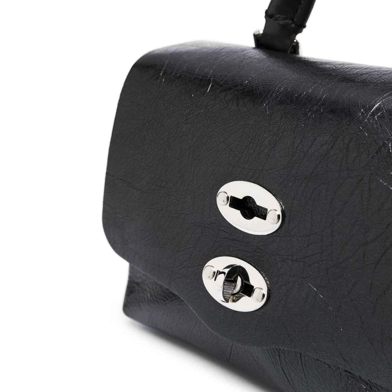 ZANELLATO Borsa Postina Lume Baby Donna Black Nero 068010 0760000 BABY Z0001 BLACK NERO 