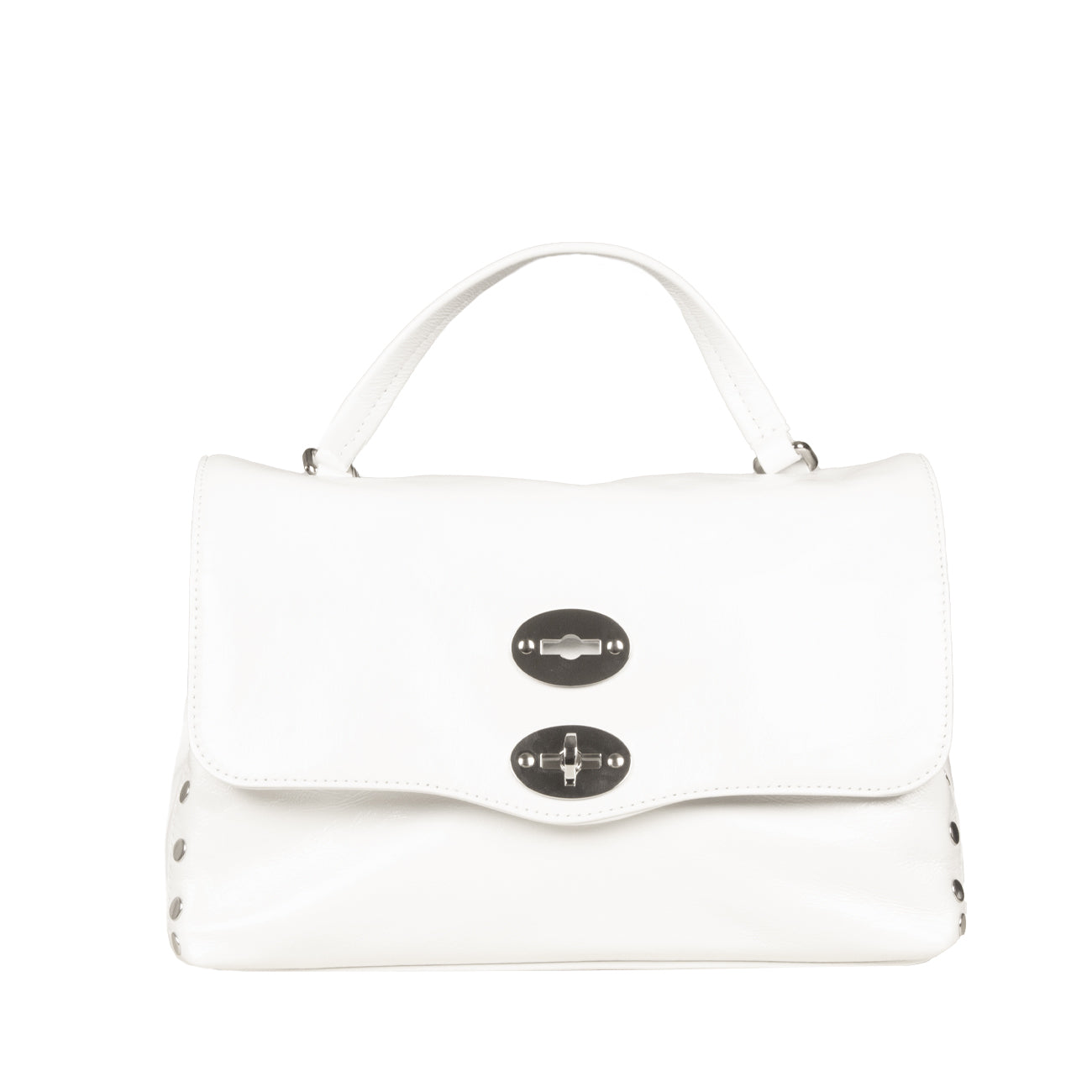 ZANELLATO Borsa Postina S Delba Donna White Gin 068010 1000000 S Z1170 WHITE GIN 