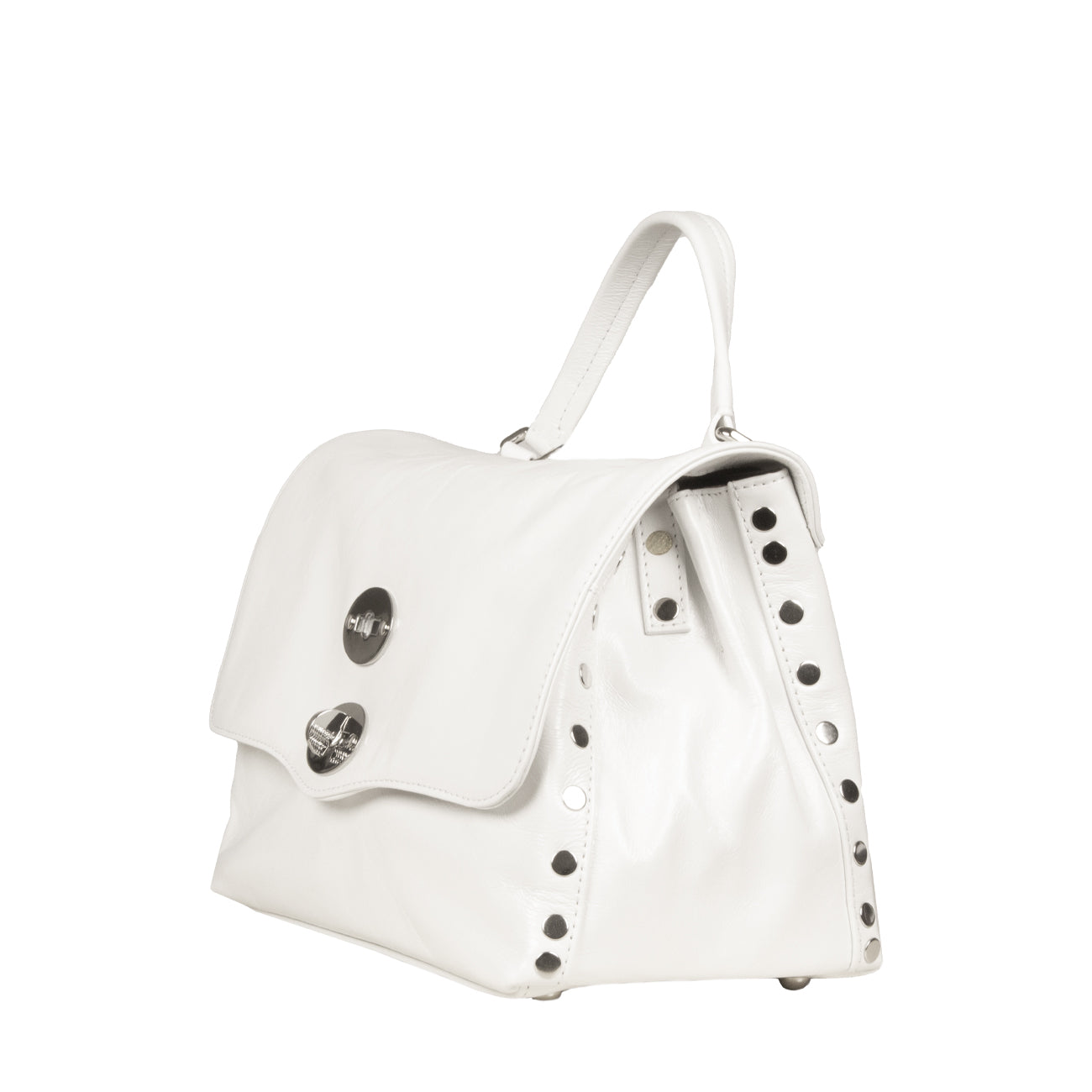 ZANELLATO Borsa Postina S Delba Donna White Gin 068010 1000000 S Z1170 WHITE GIN 
