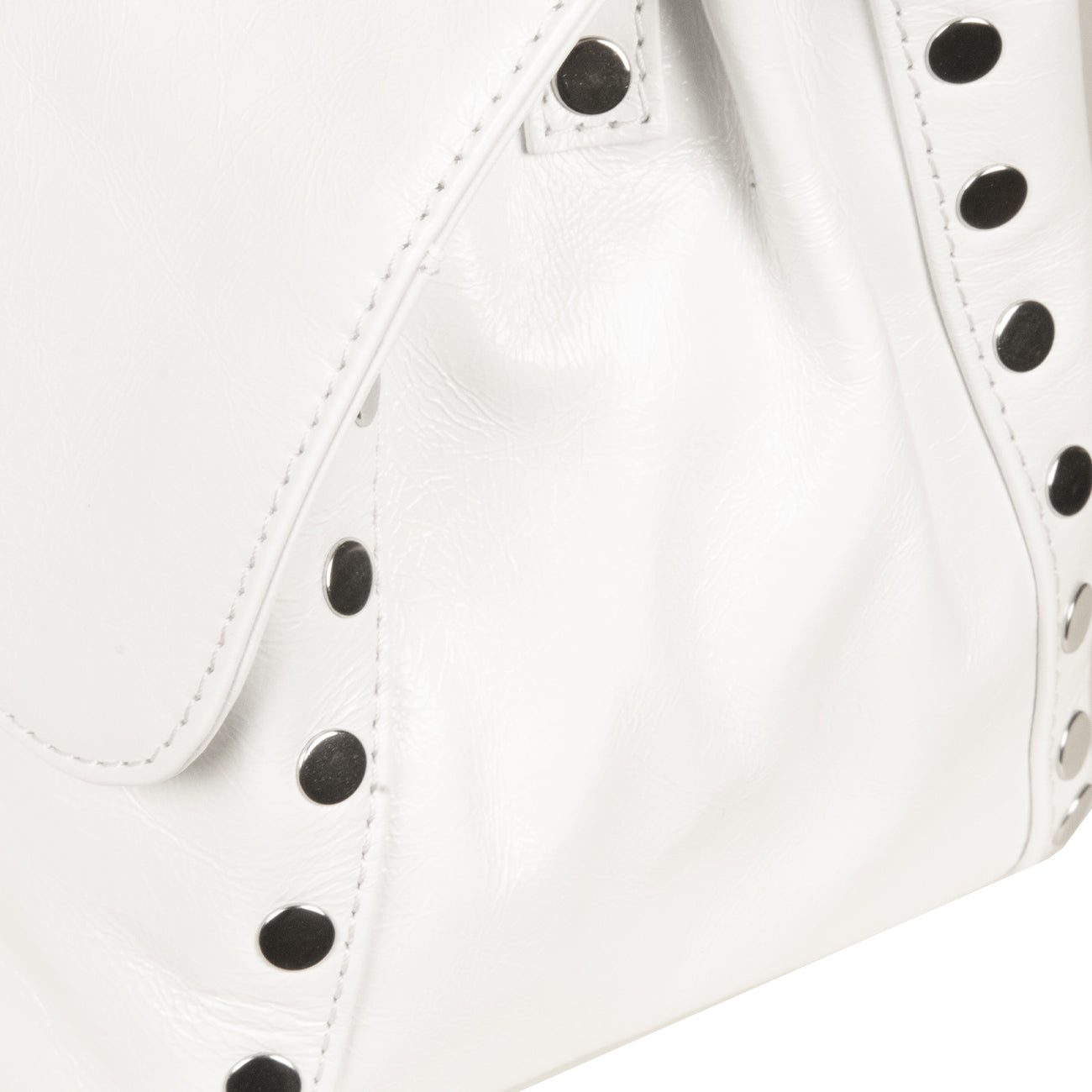 ZANELLATO Borsa Postina S Delba Donna White Gin 068010 1000000 S Z1170 WHITE GIN 