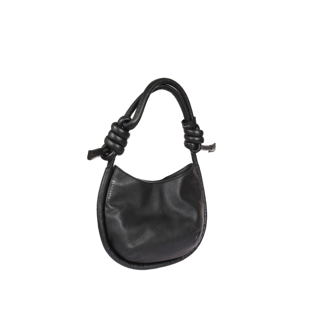 ZANELLATO Borsa Demi' Piuma Knot Baby Donna Nero 068550 0660000 BABY Z0001 BLACK NERO 