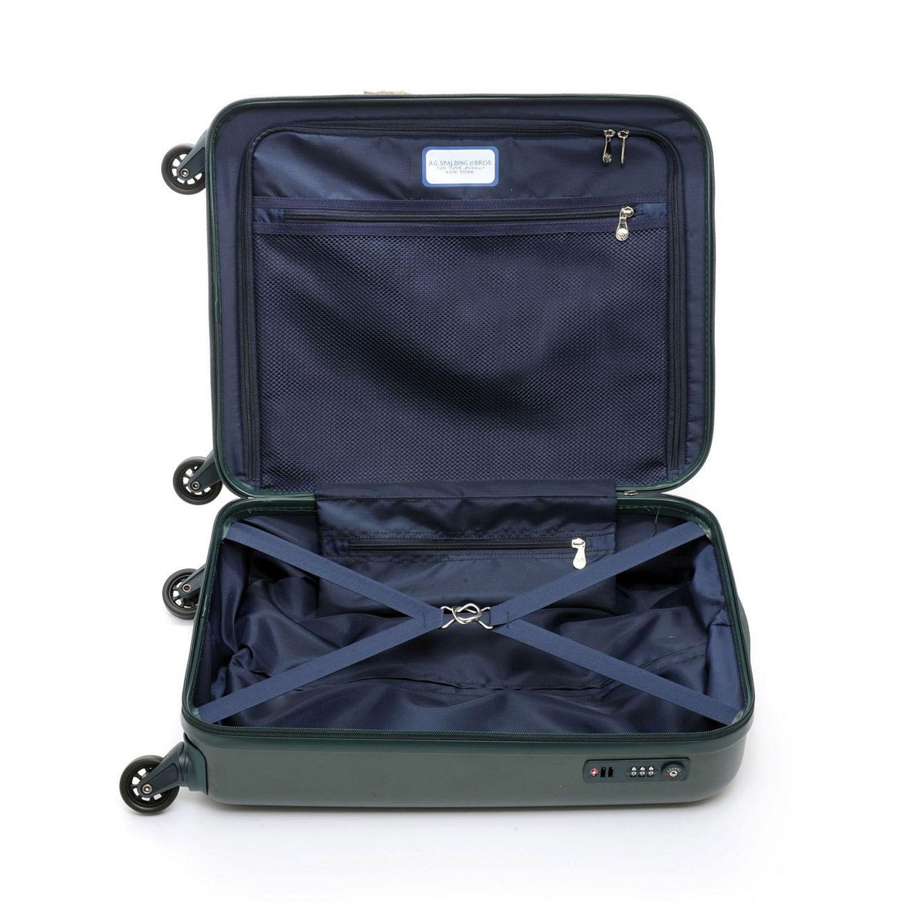 A.G. SPALDING&BROS Easy Light Trolley Unisex Verde 241699 U369 VERDE 