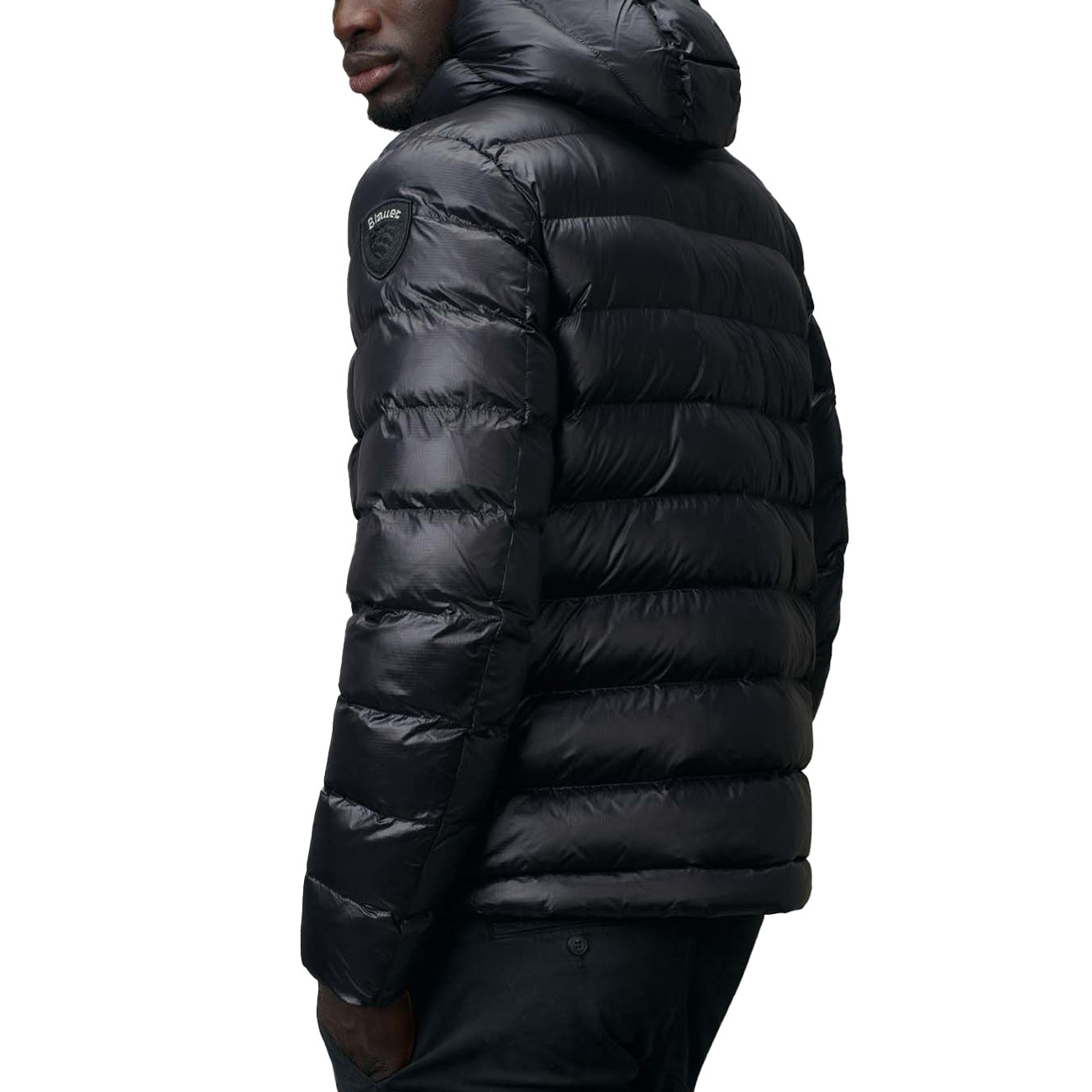BLAUER Bomber Adams Uomo Nero Beige 24WBLUC02055 005958 999EI NERO/BEIGE 
