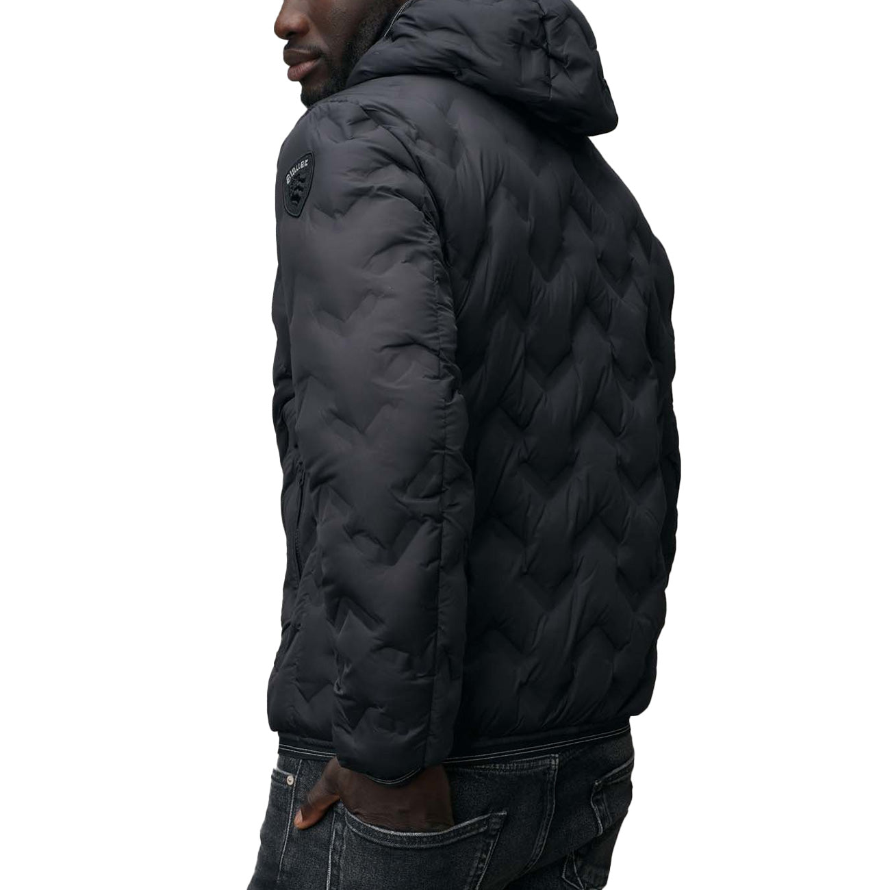 BLAUER Piumino Pier Uomo Nero 24WBLUC03125 006952 999 NERO 