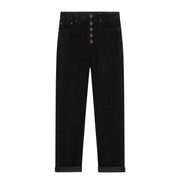 DONDUP Pantaloni Koons In Velluto DP268B VS0030D BM5 999 NERO 