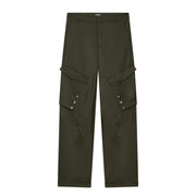DONDUP Pantaloni Cargo Camila DP700 OS0105D XXX 633 VERDE 