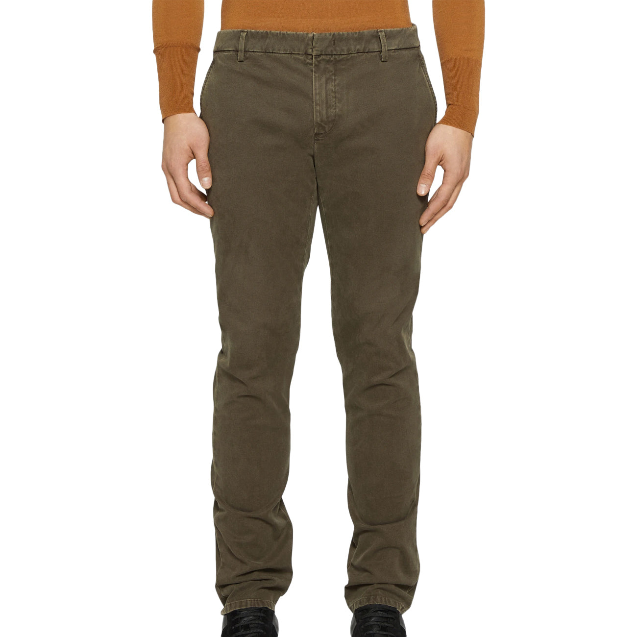 DONDUP Pantalone Spiritissimo UP166 AS0095X IB4 637 VERDE BOSCO 