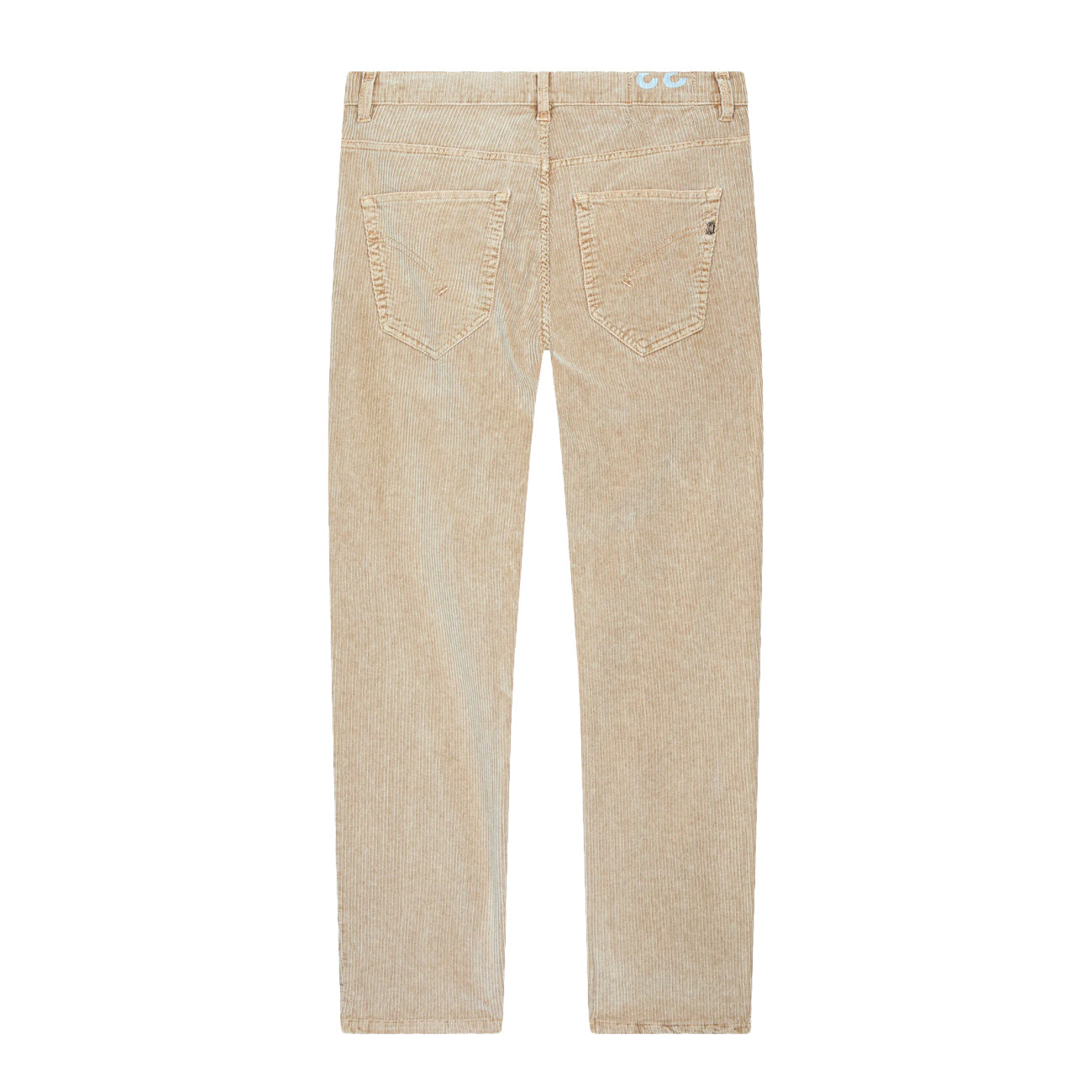 DONDUP Pantalone Brighton In Velluto UP434 VS0033X IB1 033 BEIGE 
