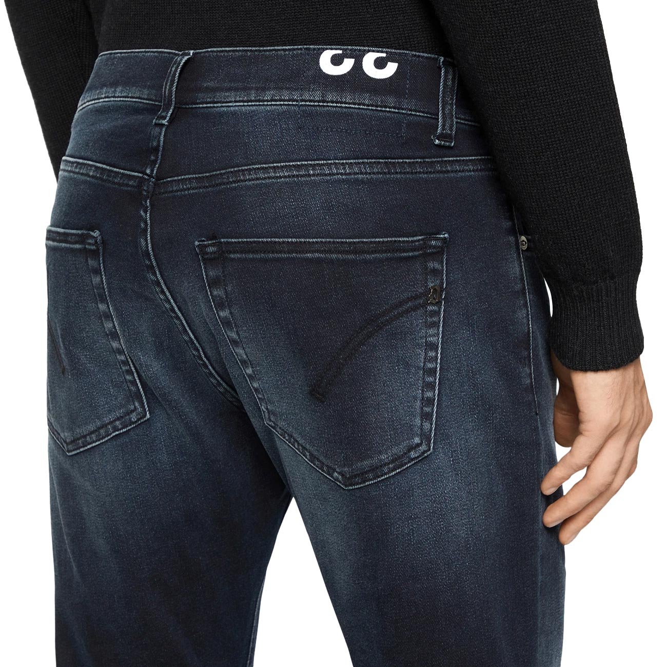 DONDUP Jeans Dian Carrot UP576 DS0355U HX9 899 BLU BLACK 