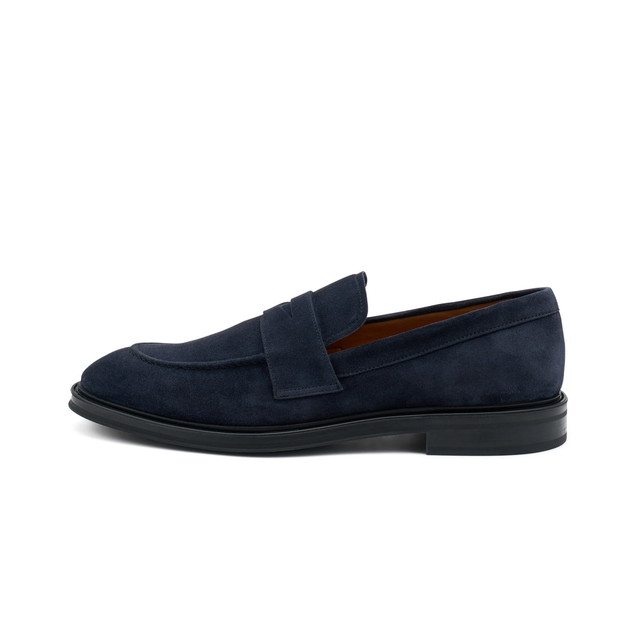 FRAU Mocassini Softy In Camoscio Uomo Blu 71C1 BLU 