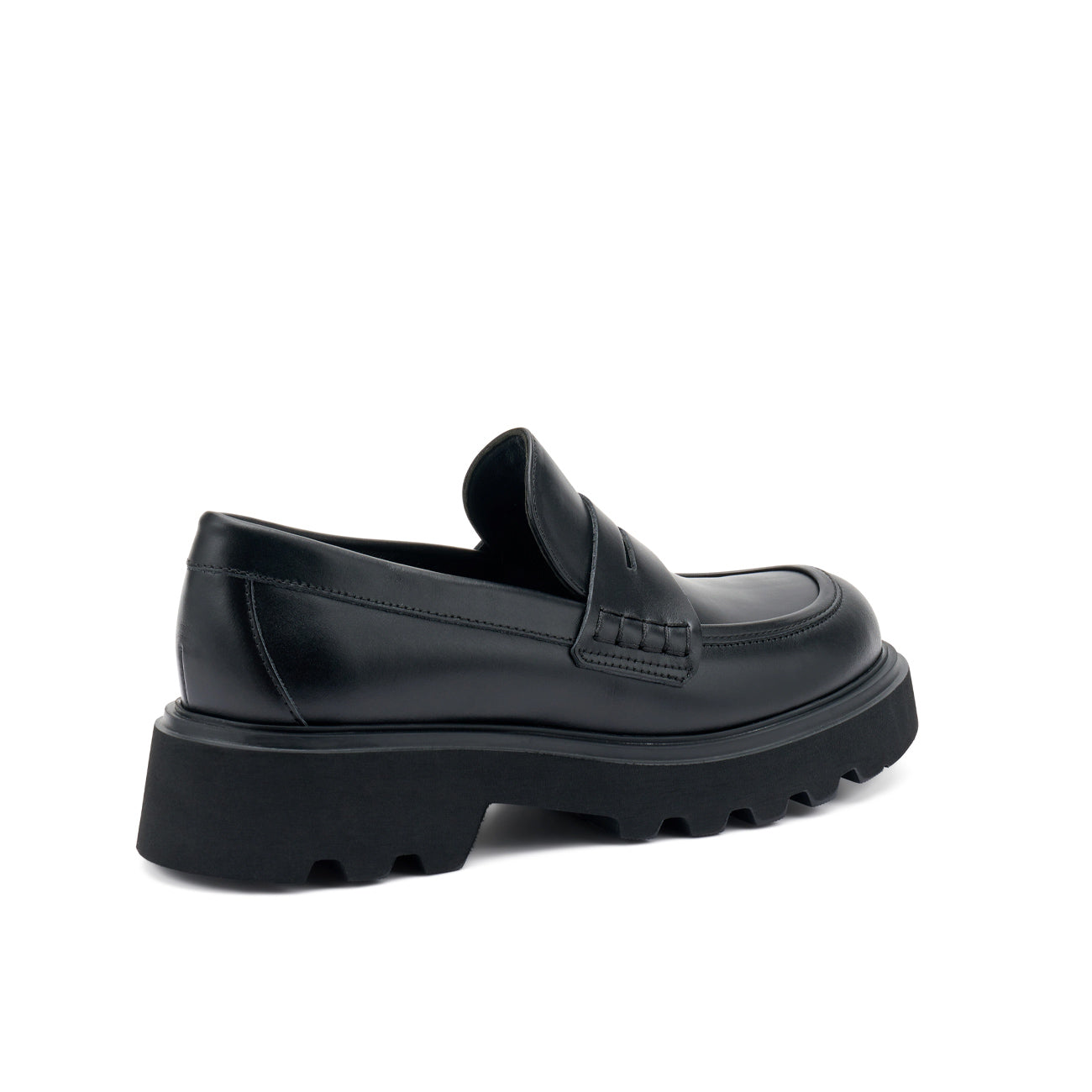 FRAU Mocassini In Pelle Donna Nero 85N1 NERO 