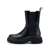 FRAU Stivaletti Chelsea In Pelle Donna Nero 85N5 NERO 
