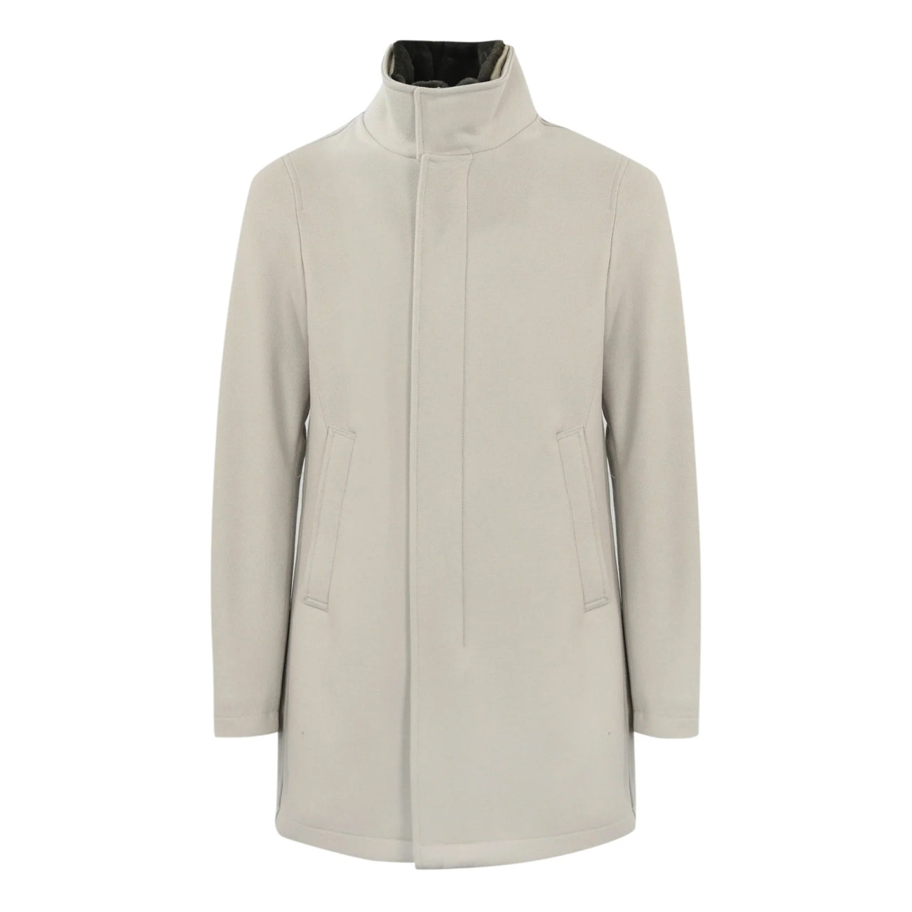 HERNO Cappotto In New Velour Ed Ecoage Herno CA000185U33344 1985 CHANTILLY 