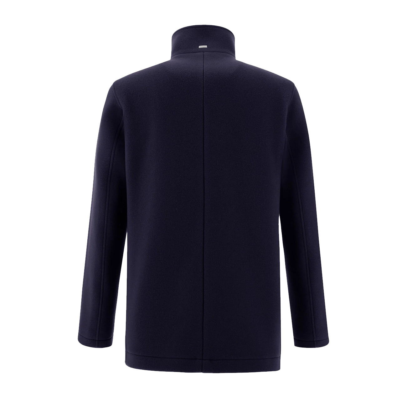 HERNO Peacot In New Velour Ed Ecoage Uomo Blu Navy PE000043U33430 9200 BLU NAVY 