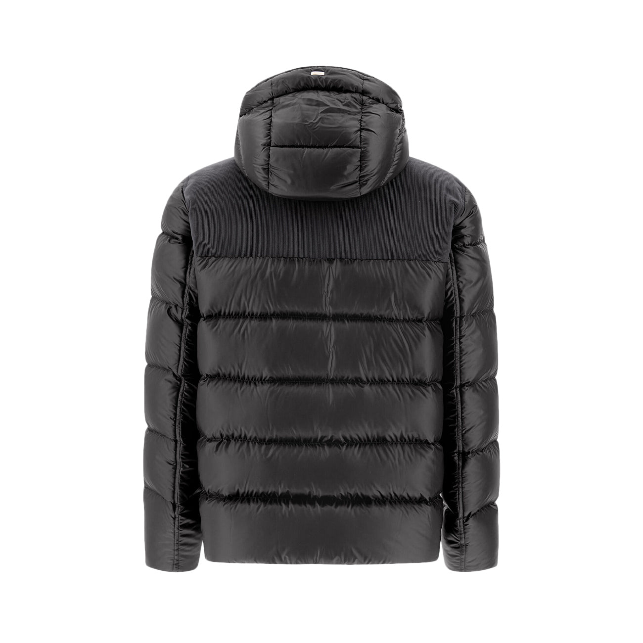 HERNO Bomber In Nylon E Linen Velluto Uomo Grigio Scuro PI001178U12020Z 9478 GRIGIO SC. 