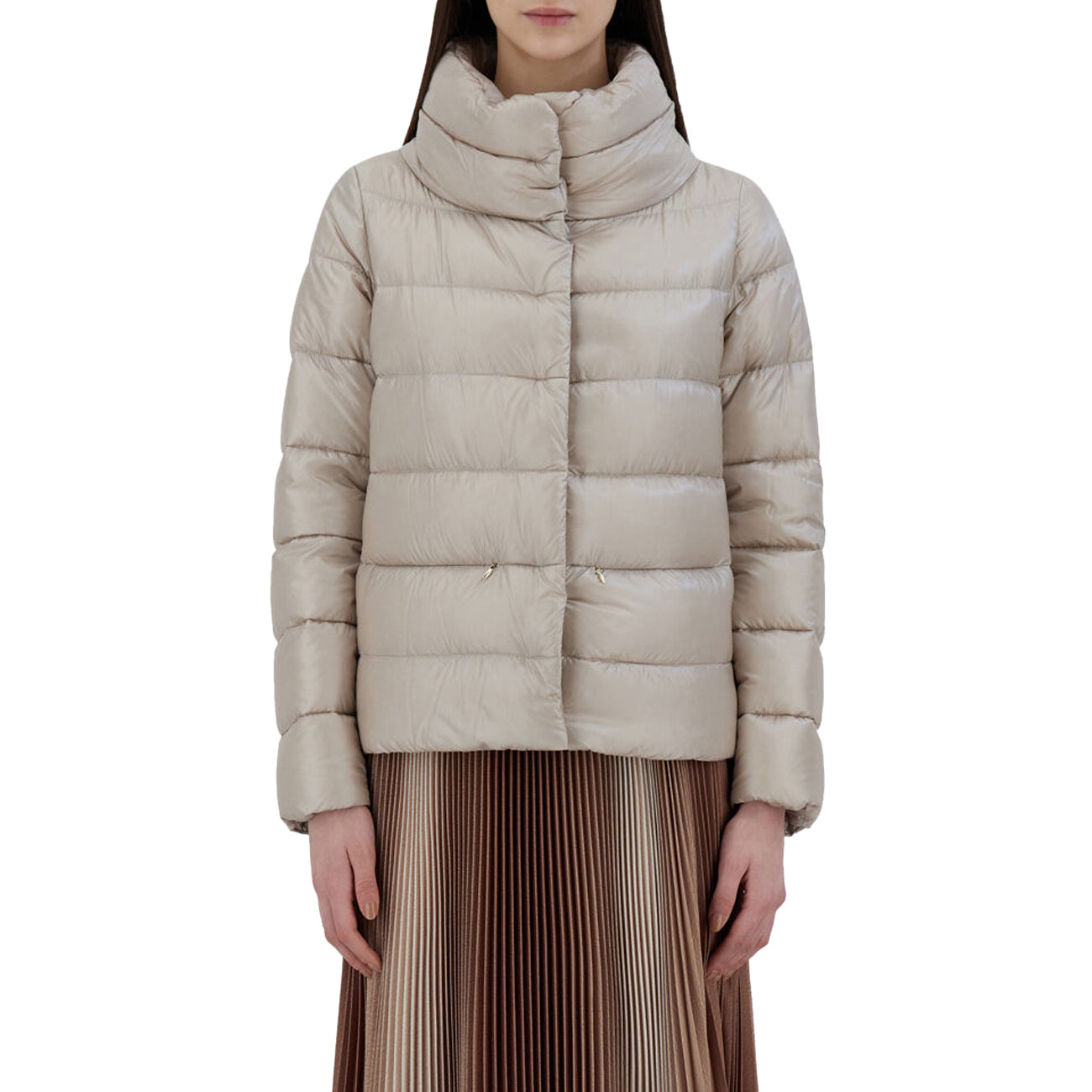 HERNO Cappa In Nylon Ultralight Donna Chantilly PI001781D12017Z 1985 CHANTILLY 