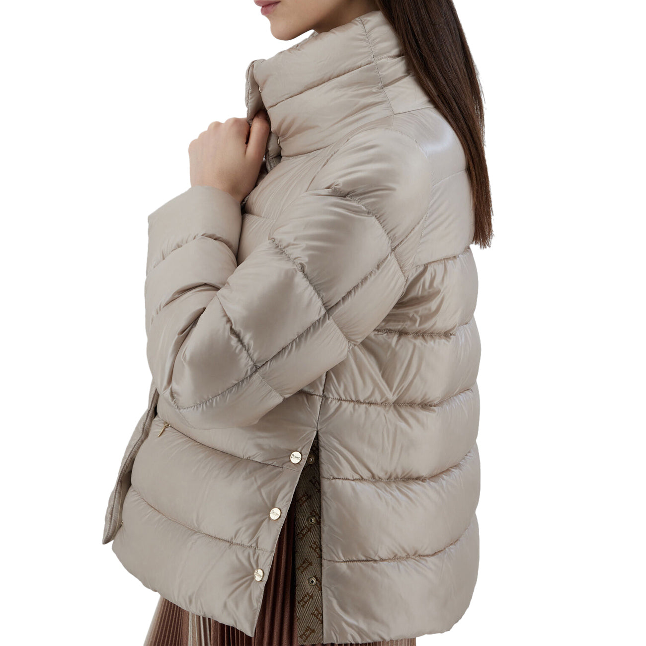 HERNO Cappa In Nylon Ultralight Donna Chantilly PI001781D12017Z 1985 CHANTILLY 