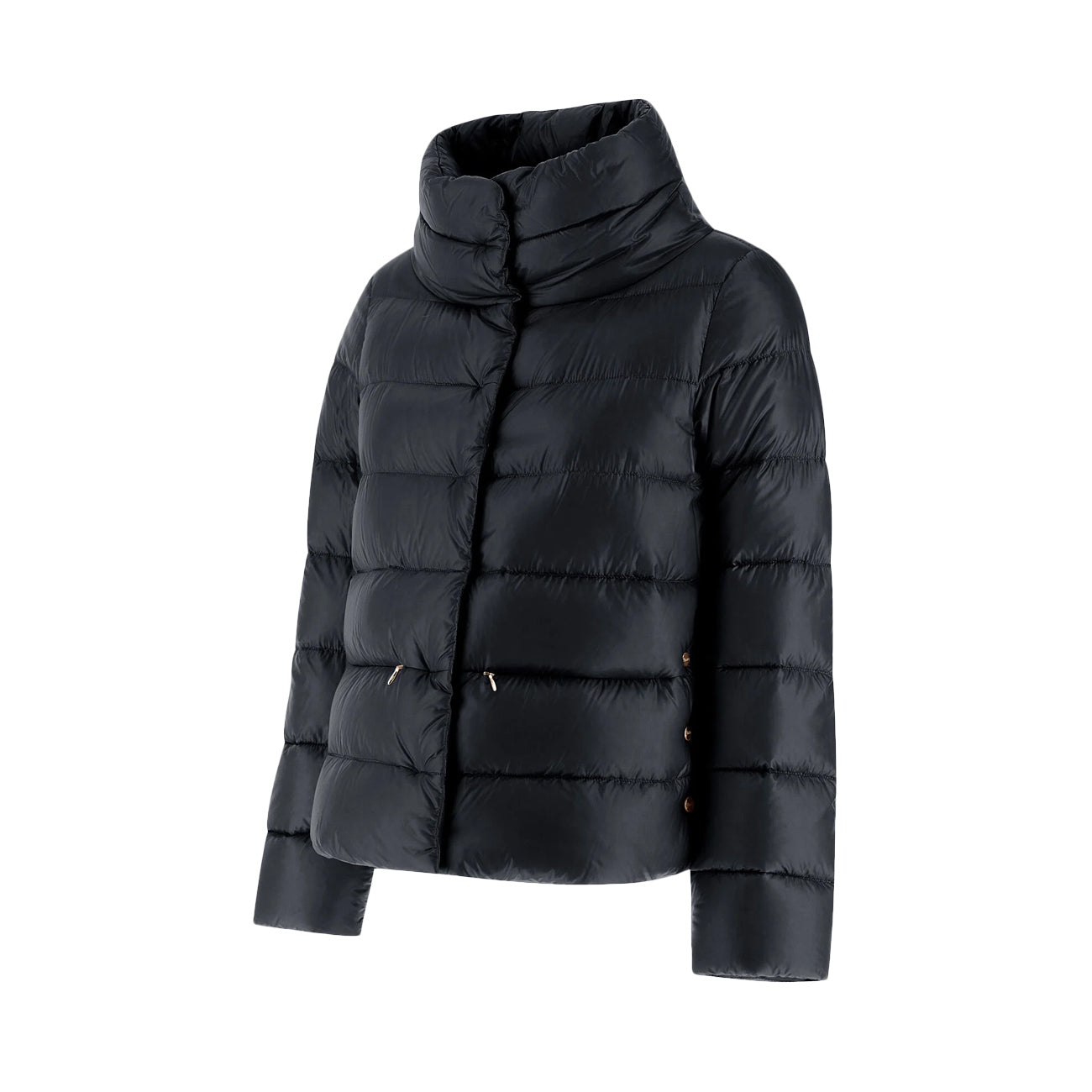 HERNO Cappa In Nylon Ultralight Donna Nero PI001781D12017Z 9300 NERO 