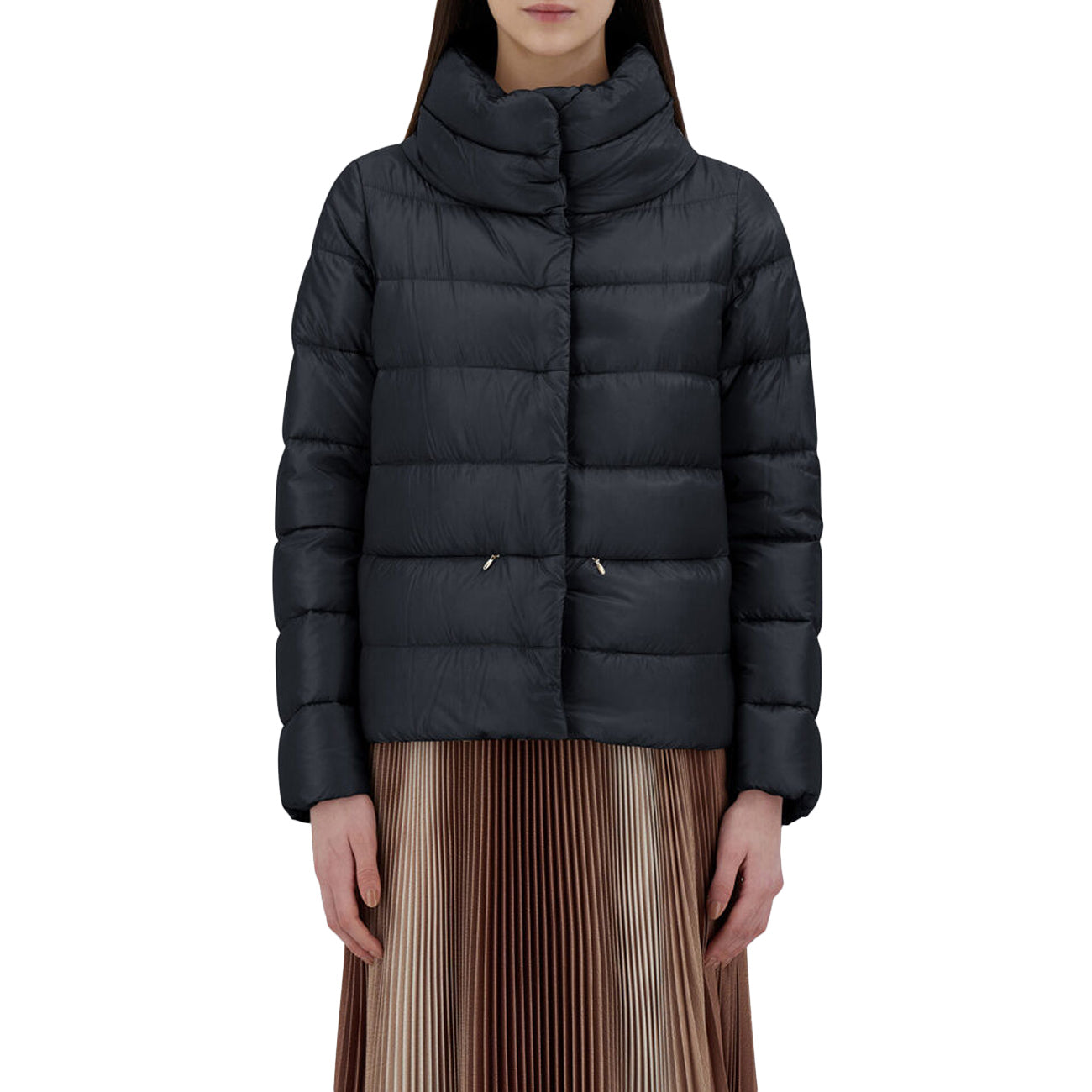 HERNO Cappa In Nylon Ultralight Donna Nero PI001781D12017Z 9300 NERO 