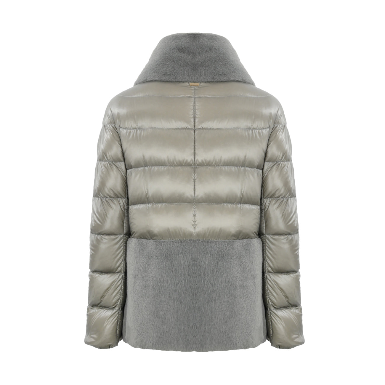 HERNO Cappa In Nylon E New Lady Donna Grigio Perla PI001933D12017Z 9406 GRIGIO PERLA 