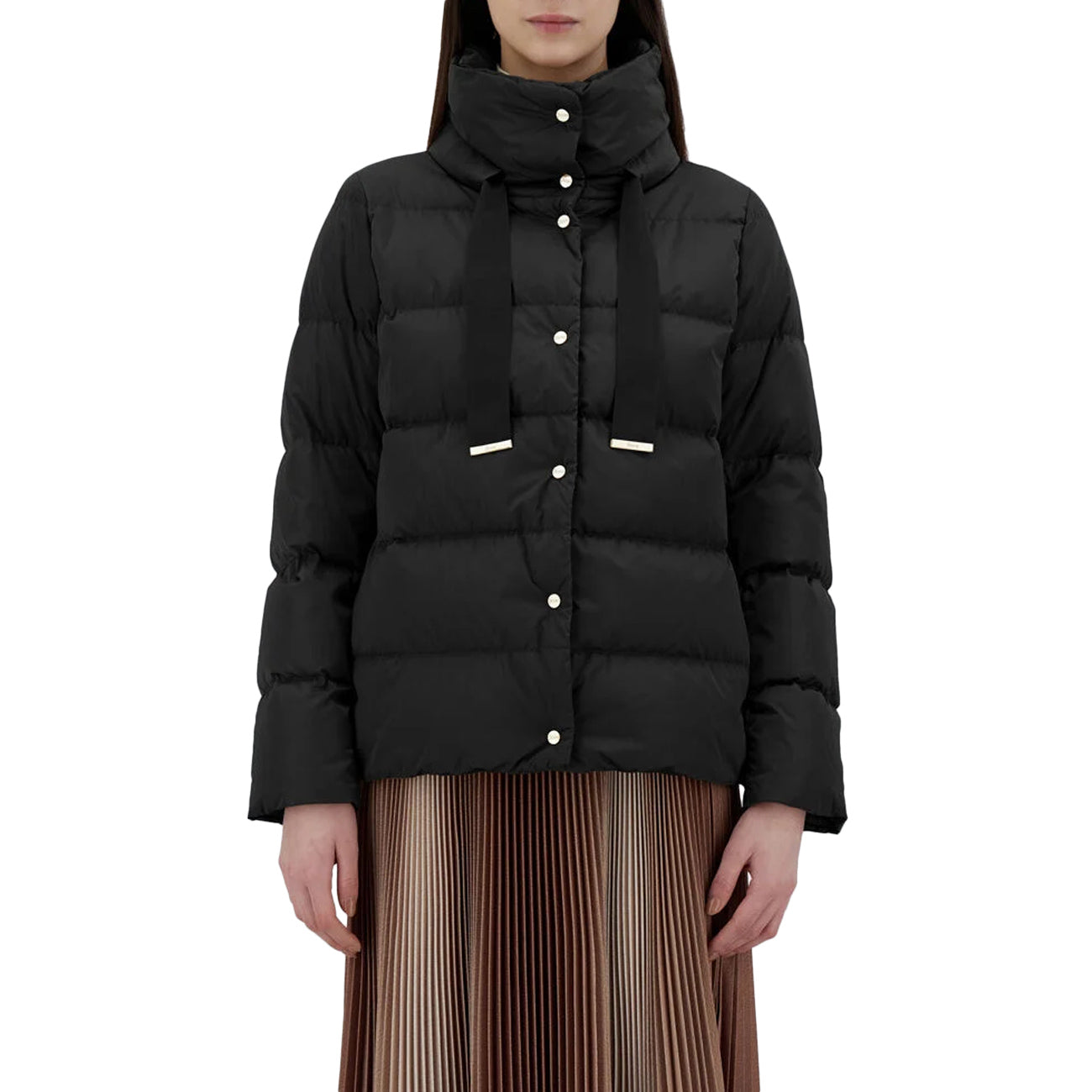 HERNO Cappa In Raso Donna Nero PI001936D12170Z 9300 NERO 